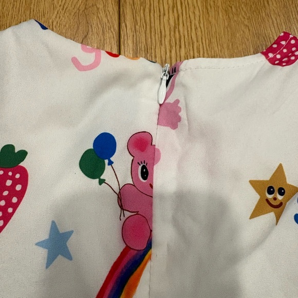 Lola + The Boys doodle Art Dress with Pink Collar - Picture 4 of 6